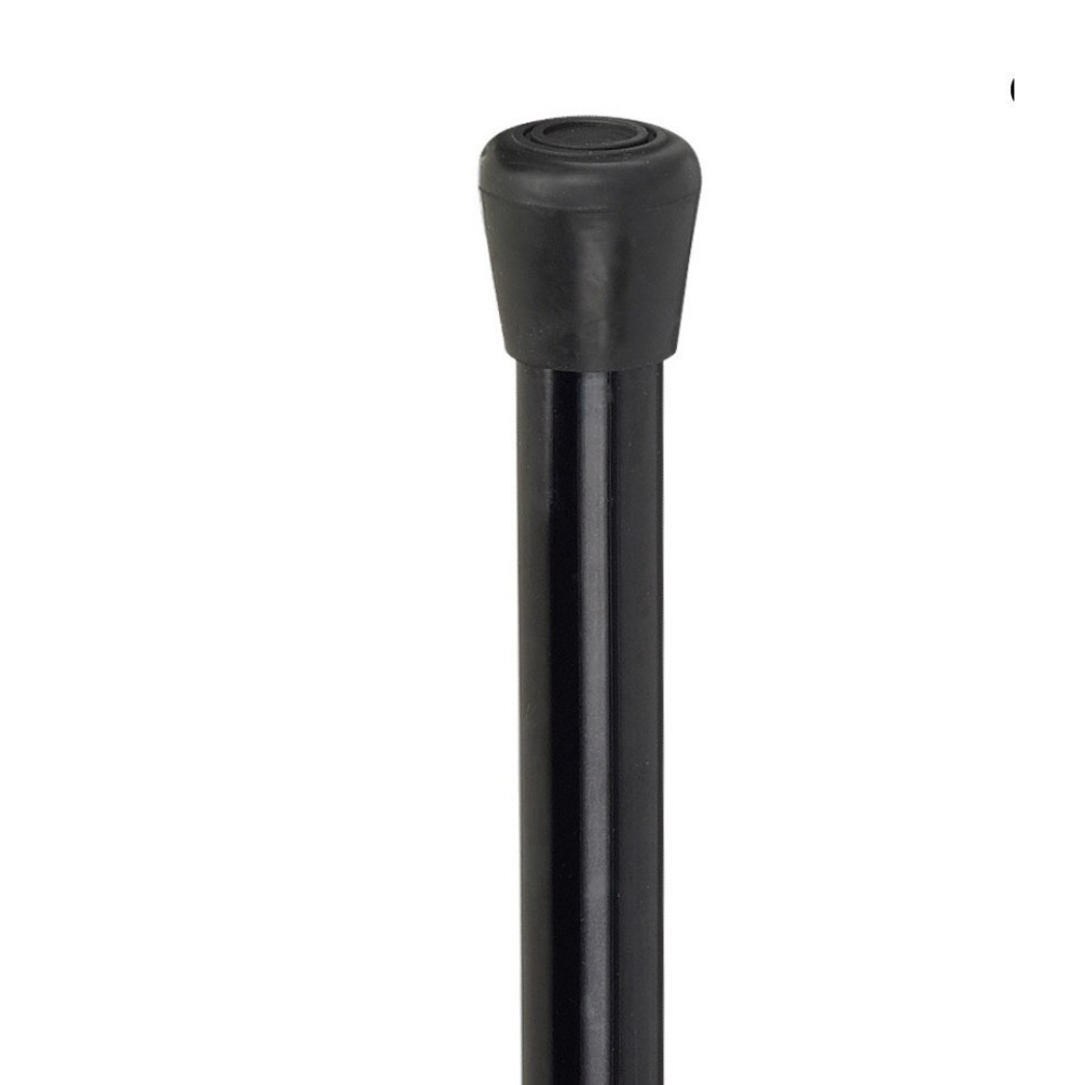 5' Color Guard Flags Pole- Lightweight Spinning Flags for Performances Black